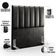 Cabeceira Cama Box Solteiro 100 cm Dália W01 Couríssimo Preto - Lyam Decor