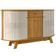 Buffet Aparador 3 Portas 136 Cm Monza Madetec Cinamomo Off White