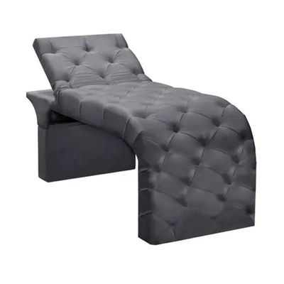 Maca Estofada Estética Cílios Regulável Spa Suede Valentina Cinza