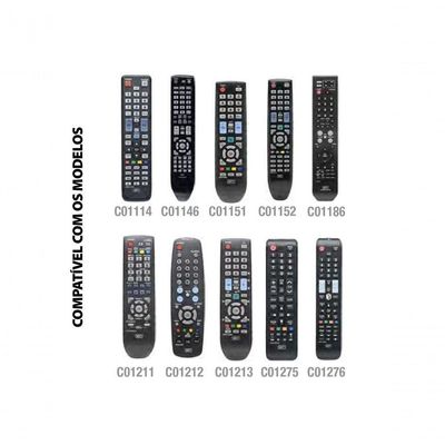 Controle Remoto Mxt 01285 Samsung Smart - Modelos