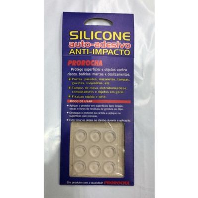 Silicone Auto Adesivo Anti Impacto