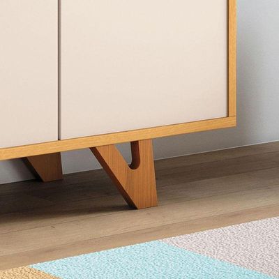 Buffet Soft Cinamomo Off White ? Hb Móveis