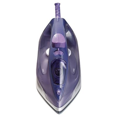 Ferro a Vapor BlackeDecker FX2550 Ceramic Gliss Cabo Giratório Branco com Roxo / 220V