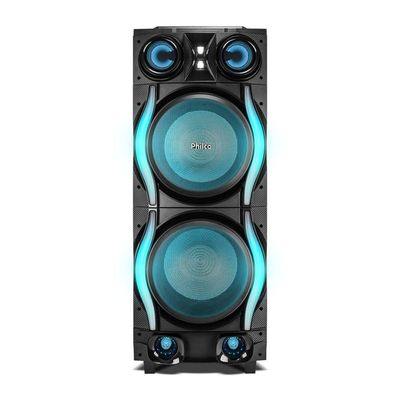 Caixa De Som Amplificada Philco Woofer Duplo 12 PCXE27000 Bivolt