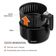 Fritadeira Elétrica Sem Óleo Air Fryer Mondial AF35-BF MK NE 1500W 3,5 Litros Preto / 110V