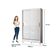 Guarda-roupa Santos Andirá Fit 2 Portas, 2 Gavetas com Cabideiro e Maleiro Solteiro 106,6 cm de largura Branco