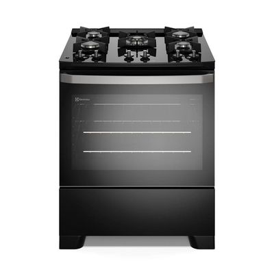 Fogão 5 Bocas Electrolux FE5GB Efficient Preto / Bivolt