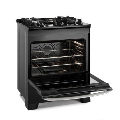 Fogão 5 Bocas Electrolux FE5GB Efficient Preto / Bivolt