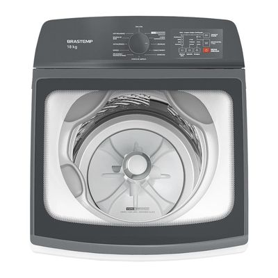 Lavadora de Roupas Brastemp BWF18AB com Ciclo Tira Manchas Advanced e Ciclo Antibolinha 18Kg Branco / 110V