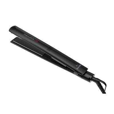 Chapinha | Prancha GA.MA Italy Eleganza Plus XL Cerâmica 220°C com Emissão de Íons e Tecnologia Nano Silver Preto / Bivolt
