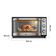 Forno Elétrico Philco PFE65 com Grelha, Lâmpada Interna e Timer de 120 Minutos, 65 Litros Preto / 110V