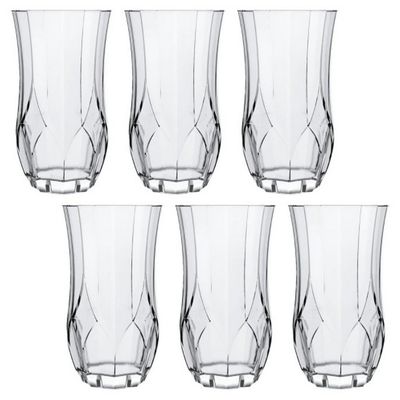 Conjunto de Copos Long Drink Nadir Opera 360 ml 6 Peças Transparente
