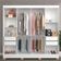 Guarda-Roupa Bartira Porto com 8 Portas e 4 Gavetas 219,2 de Largura Branco