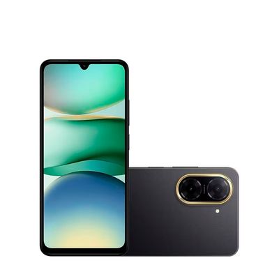 Smartphone Xiaomi Redmi A5 4G 128GB, 4GB RAM, Tela 6.88 120 Hz, Câmera Dupla AI de 32MP e processador UNISOC T7250 Preto