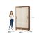 Guarda-roupa Santos Andirá Fit 2 Portas, 2 Gavetas com Cabideiro e Maleiro Solteiro 106,6 cm de Largura Branco/Bege