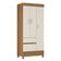 Guarda Roupa Solteiro Wind Amêndola Off White – Demóbile