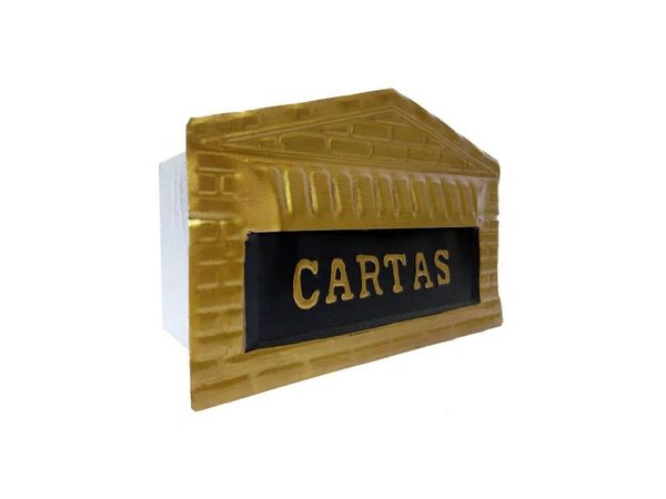 Caixa Correio Tijolinho Aço Carbono 20x25x12cm