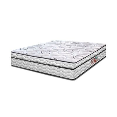 Colchão King Cama InBox Moderne Ortopédico com Camada Especial de Espuma D45 25x193x203cm Branco com Bege