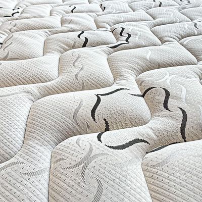 Colchão King Cama InBox Moderne Ortopédico com Camada Especial de Espuma D45 25x193x203cm Branco com Bege