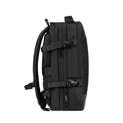 Mochila de Viagem Grande Expansível Explore Preta U / Preto