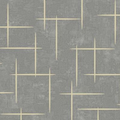 Papel de Parede Bobinex Essencial Geométrico Cinza 4312