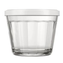Conjunto de Tigelas com Tampa Copo Americano em Vidro 150 ml 12 Peças