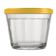 Conjunto de Tigelas com Tampa Copo Americano em Vidro 150 ml 12 Peças Transparente com Colorido