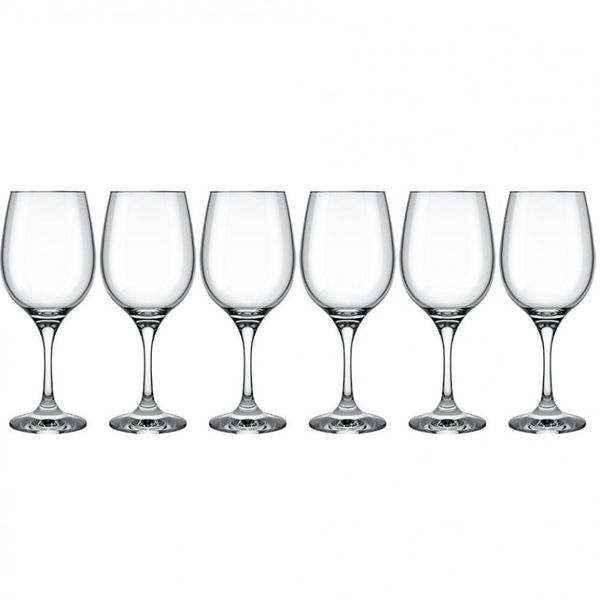 Conjunto de Taças para Vinho Nadir Barone 600 ml 6 Peças Transparente