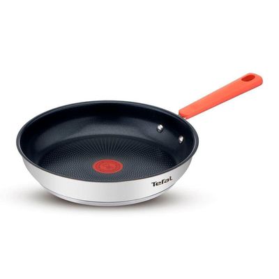 Conjunto de Panelas 4 Peças T-FAL OptiSpace com Revestimento Antiaderente, Tampas de Vidro com Borda em Inox Inox