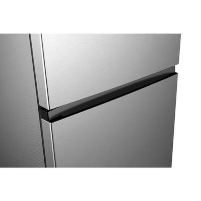 Refrigerador Duplex 466L Hisense RT3N461 Frost Free Inverter Portas Planas Prateleiras de Vidro Econômica Inox Inox / 127V