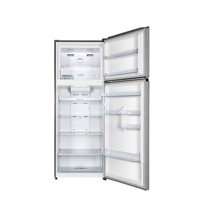 Refrigerador Duplex 466L Hisense RT3N461 Frost Free Inverter Portas Planas Prateleiras de Vidro Econômica Inox Inox / 127V
