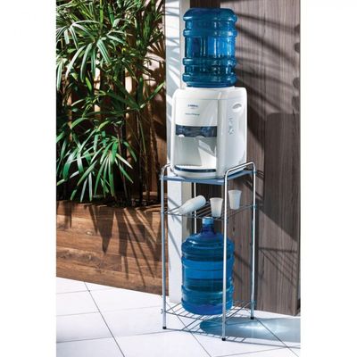 Mesa para Bebedouro Desmontável Utimil CR433 em Aço e Arame Cromado n/a