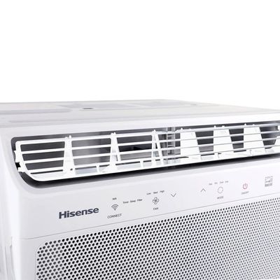 Ar-Condicionado de Janela Hisense AW-08CWBRVGU02 Wi-Fi 7.500 BTUs Frio Branco / 110V