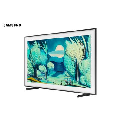 Smart TV 43 QLED 4k Samsung QN43LS03FAGXZD The Frame Vision AI 2025 Modo Arte Antirreflexo Preto / Bivolt
