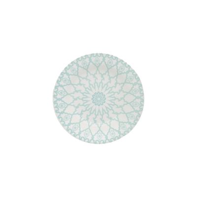 Aparelho de Jantar e Lanche 16 Peças Biona Mandala em Cerâmica Estampado