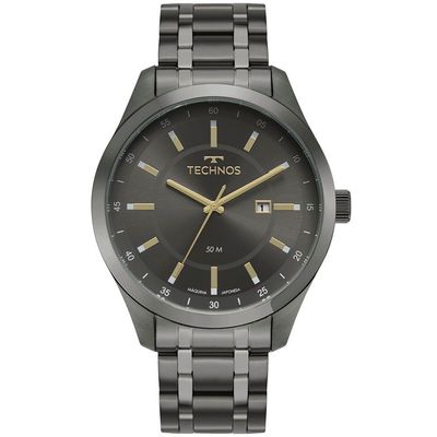 Relógio Technos Masculino Steel Grafite - 2115TVY/1F