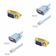 Kit Cabo Console Serial Db9 X Rj45 + Adaptador Usb Rs232