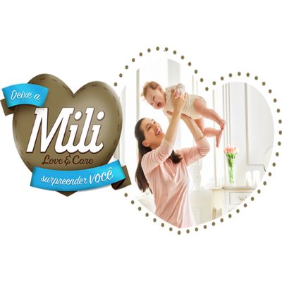 Fralda Descartável Mili- Love&Care- Linha Premiun- Tamanho XXG- 5 Pacotes c/ 20 (Total 100 fraldas)