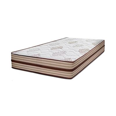 Colchão de Solteiro Cama InBox Livity com Molas Ensacadas e Espuma D26 24x88x188cm Bege