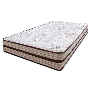 Colchão de Solteiro Cama InBox Livity com Molas Ensacadas e Espuma D26 24x88x188cm Bege