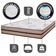 Cama Box Queen Size Bipartida Cama InBox Livity com Molas Ensacadas e Espuma D26 24x158x198cm Bege