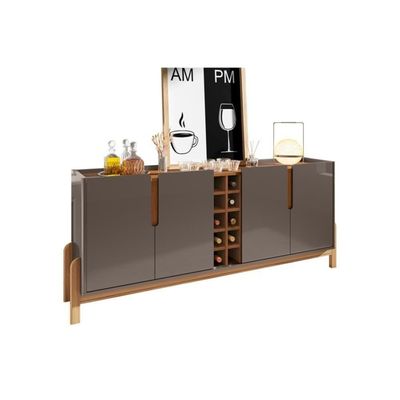 Buffet 4 Portas Adega Ranger Cinza Perola Cedro