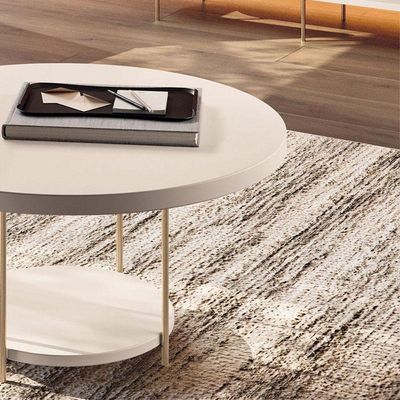 Mesa De Centro Sky Off White – Hb Móveis