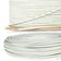 Cabo Manga 2X26 AWG - sem Blindagem Bege - 20 Metros