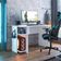 Mesa Para Computador Gamer 3875 Branco Brilho - Qmovi