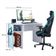 Mesa Para Computador Gamer 3875 Branco Brilho - Qmovi