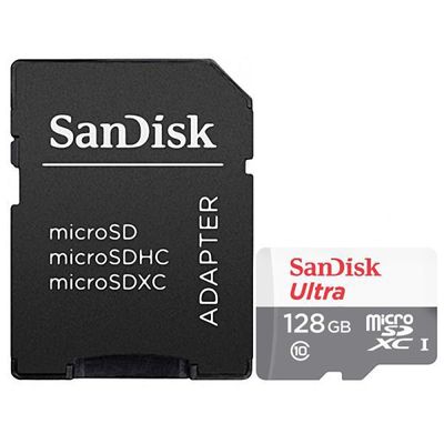 Cartão De Memoria 128Gb Micro Sd Ultra 100Mb/S C10 Sandisk