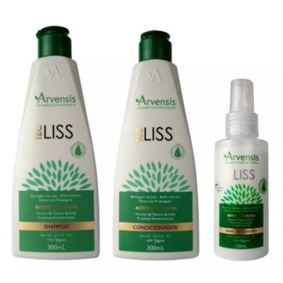 Kit Arvensis Shampoo + Condicionador + Finalizador Tec Liss