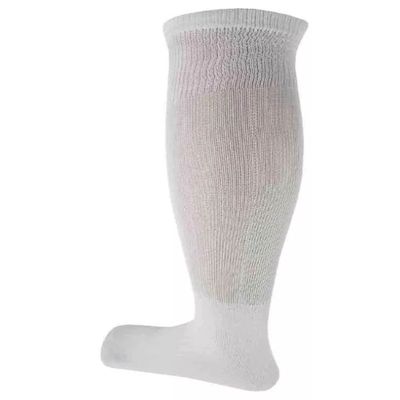 Meião Branco Futebol Canelada Atoalhado MIRIM 33/36 - Zhoff