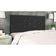 Cabeceira Cama Box Queen 160cm Virgínia Suede Preto E Frame